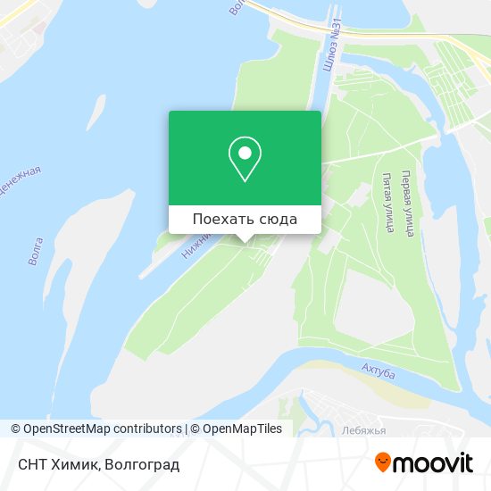 Карта СНТ Химик