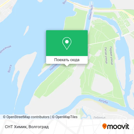 Карта СНТ Химик