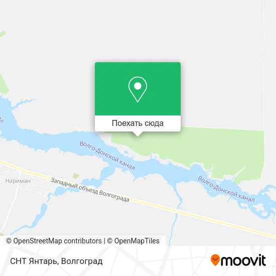Карта СНТ Янтарь
