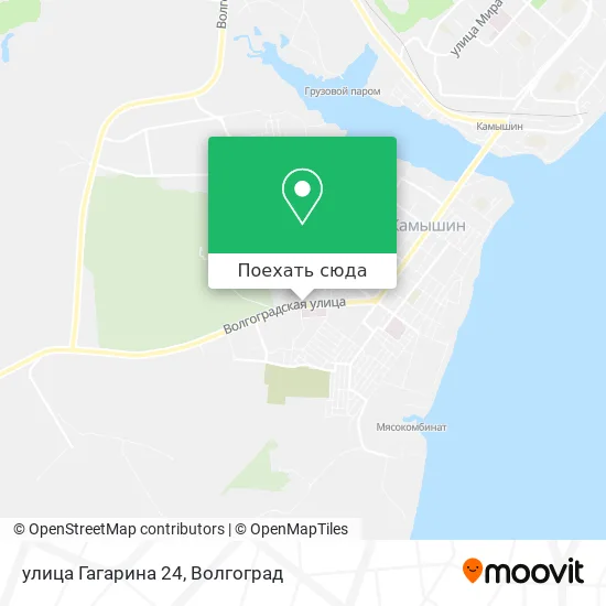 Карта улица Гагарина 24