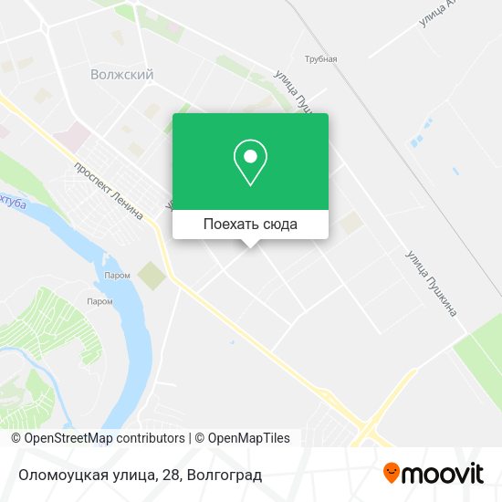 Карта Оломоуцкая улица, 28