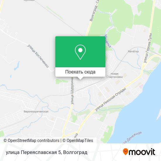 Карта улица Переяславская 5