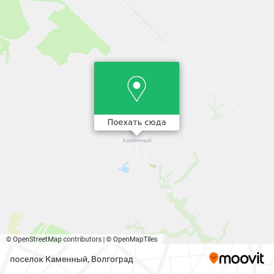 Карта поселок Каменный