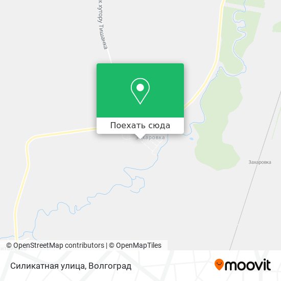 Карта Силикатная улица