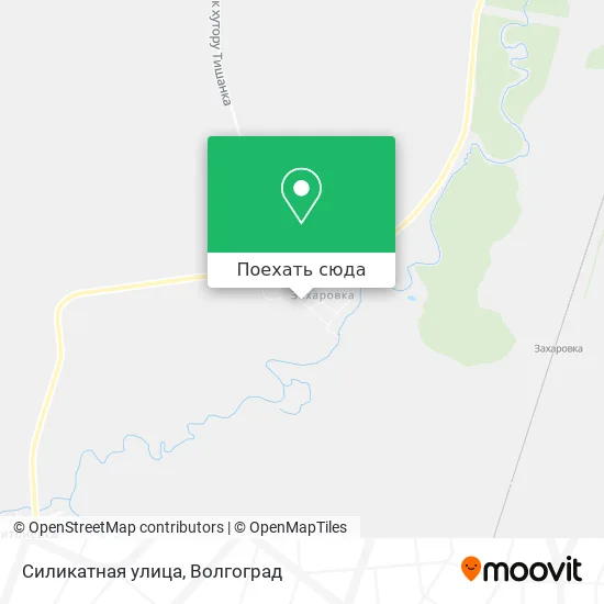 Карта Силикатная улица