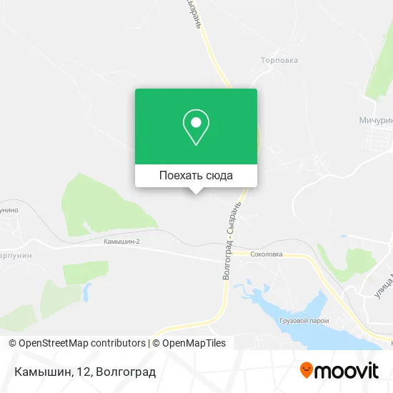 Карта Камышин, 12