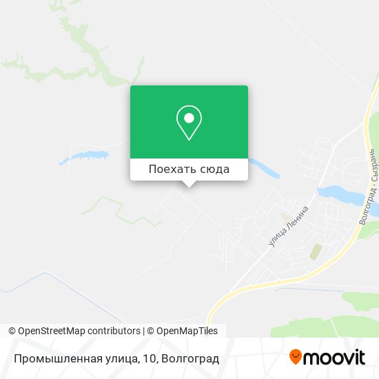 Карта Промышленная улица, 10