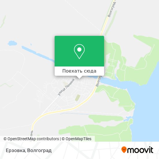 Карта Ерзовка