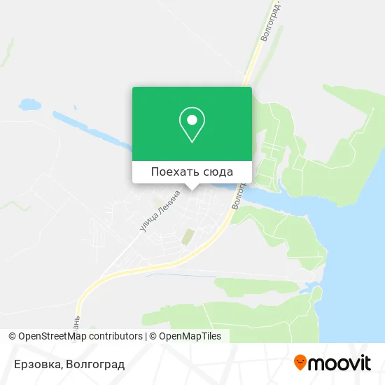 Карта Ерзовка