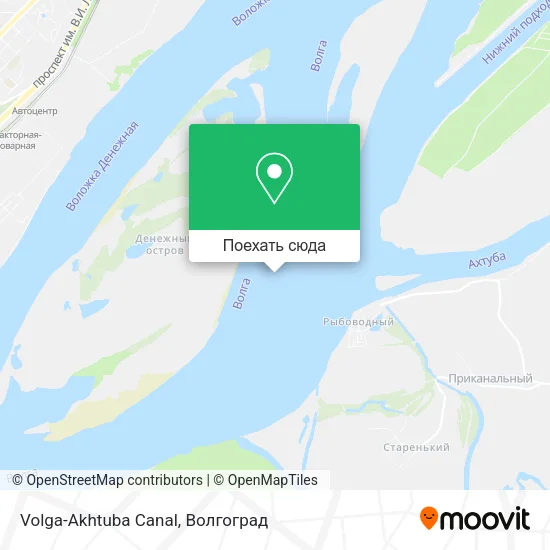 Карта Volga-Akhtuba Canal