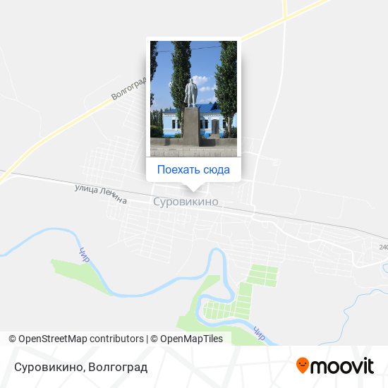 Карта Суровикино
