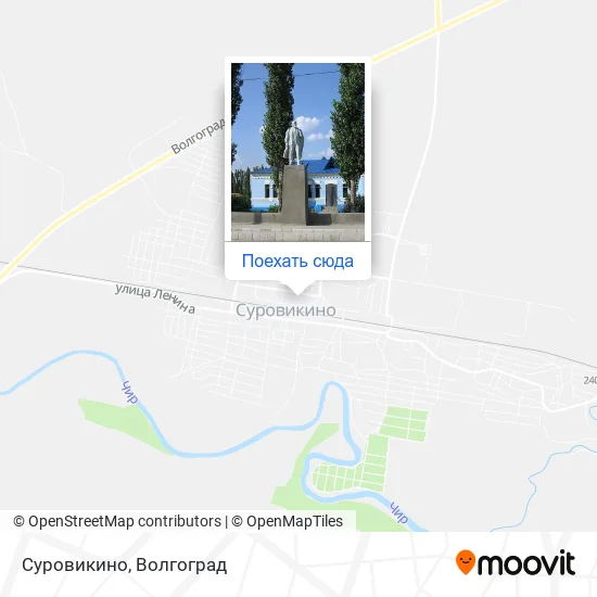 Карта Суровикино