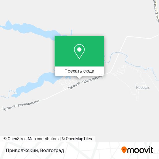 Карта Приволжский