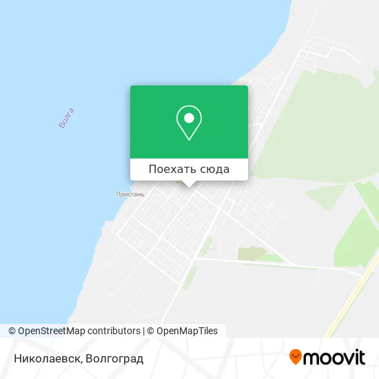 Карта Николаевск