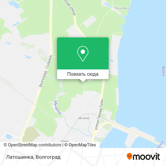 Карта Латошинка