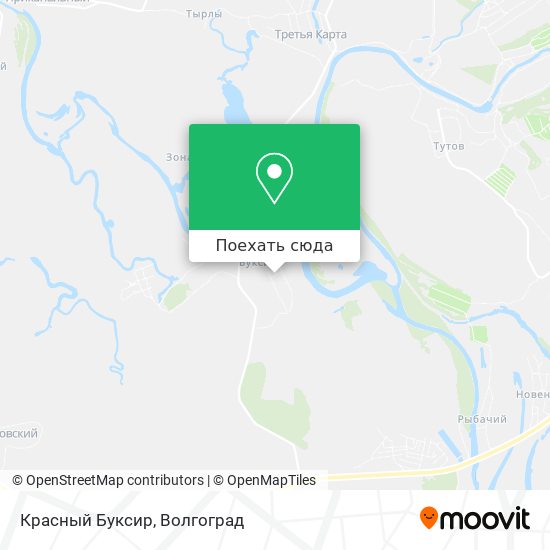 Карта Красный Буксир