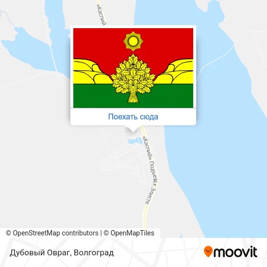 Карта Дубовый Овраг