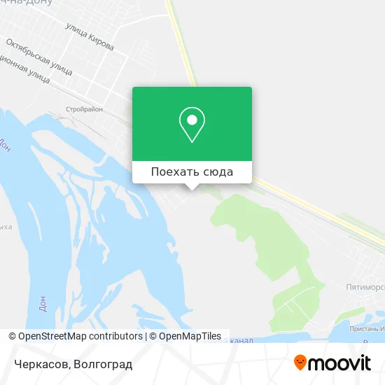 Карта Черкасов
