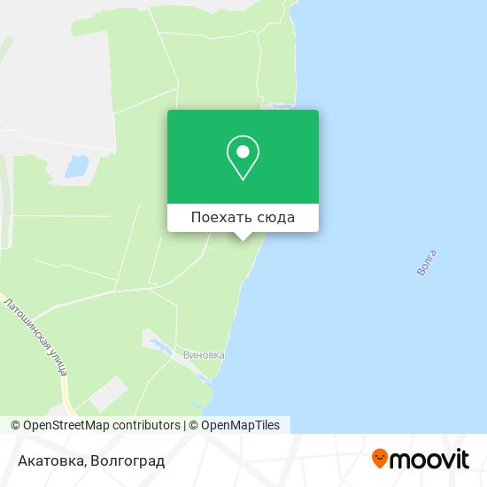 Карта Акатовка