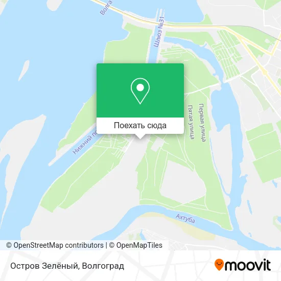 Карта Остров Зелёный