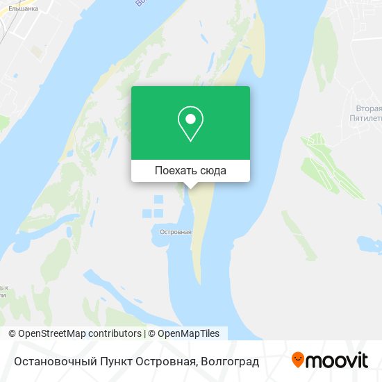 Карта Остановочный Пункт Островная