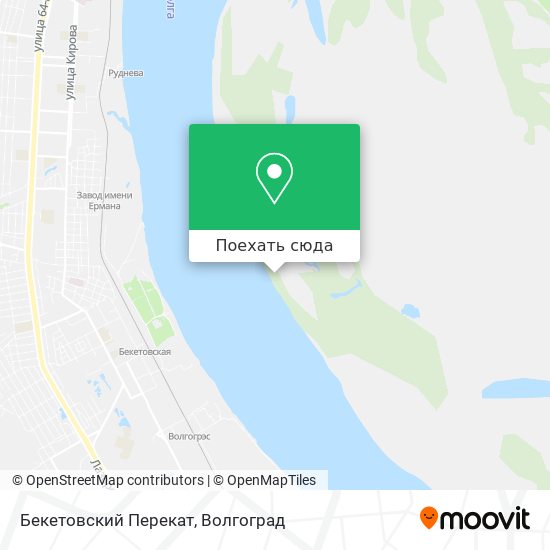 Карта Бекетовский Перекат