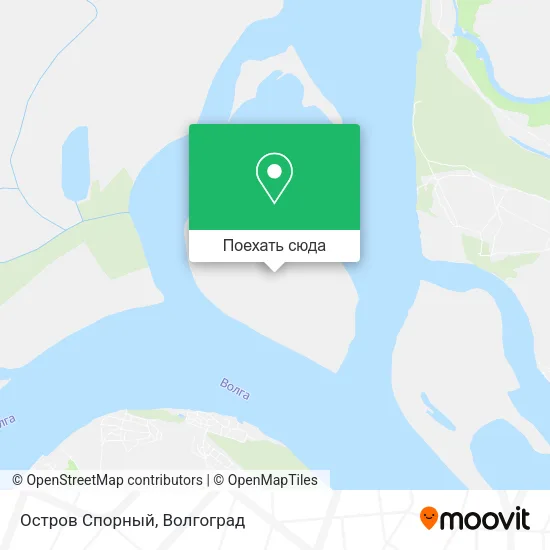 Карта Остров Спорный