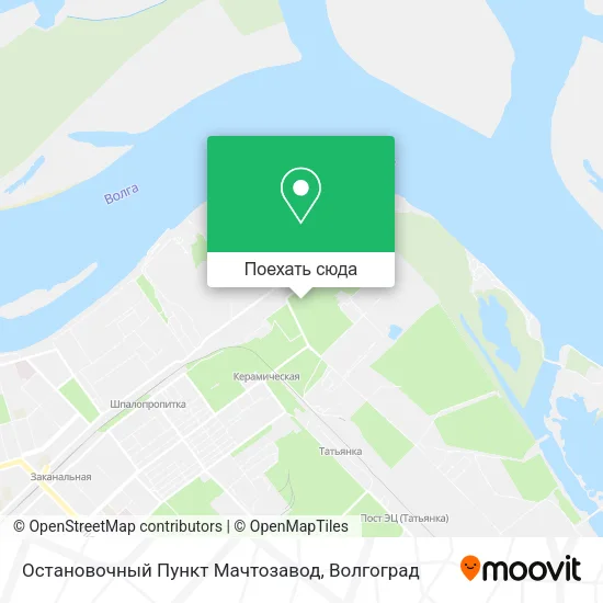 Карта Остановочный Пункт Мачтозавод