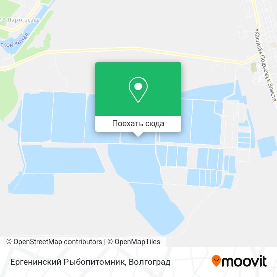 Карта Ергенинский Рыбопитомник