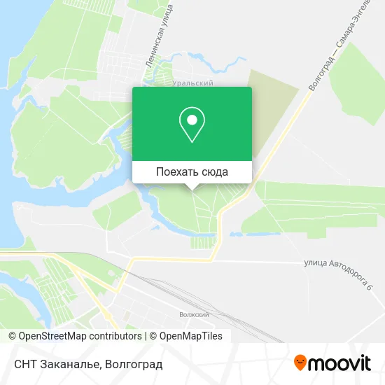 Карта СНТ Заканалье