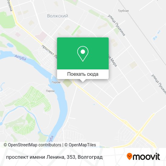 Карта проспект имени Ленина, 353