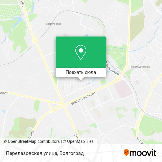 Карта Перелазовская улица