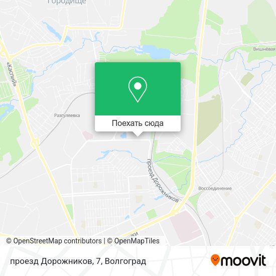 Карта проезд Дорожников, 7