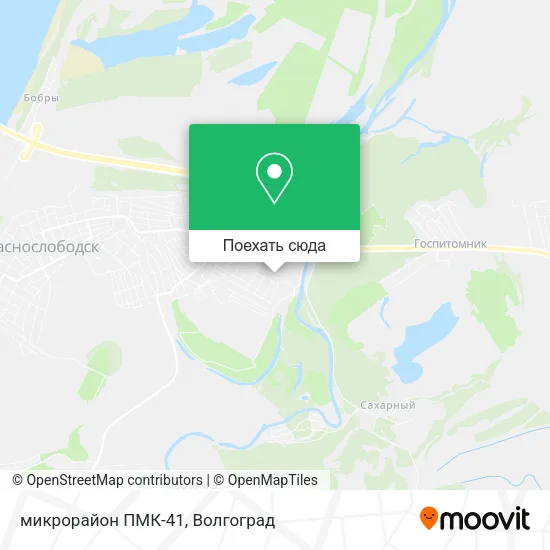 Карта микрорайон ПМК-41