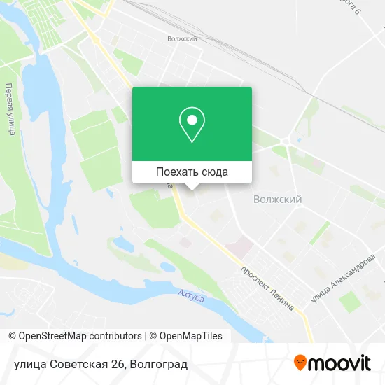 Карта улица Советская 26