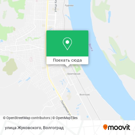 Карта улица Жуковского