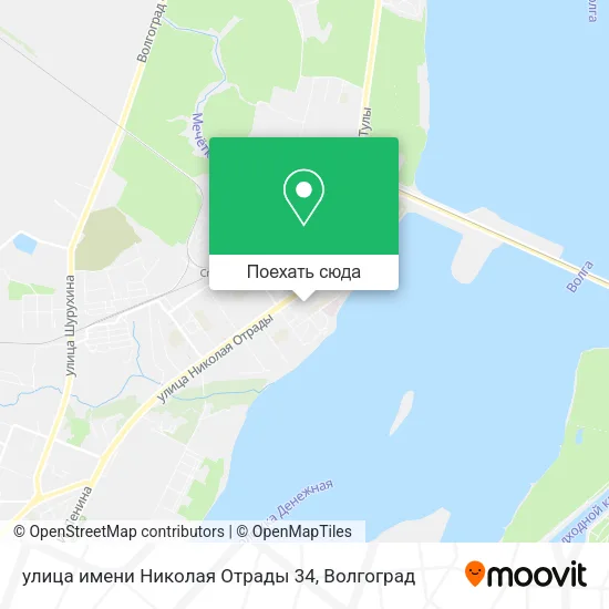 Карта улица имени Николая Отрады 34