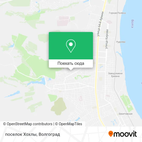 Карта поселок Хохлы