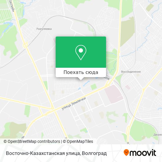Карта Восточно-Казахстанская улица