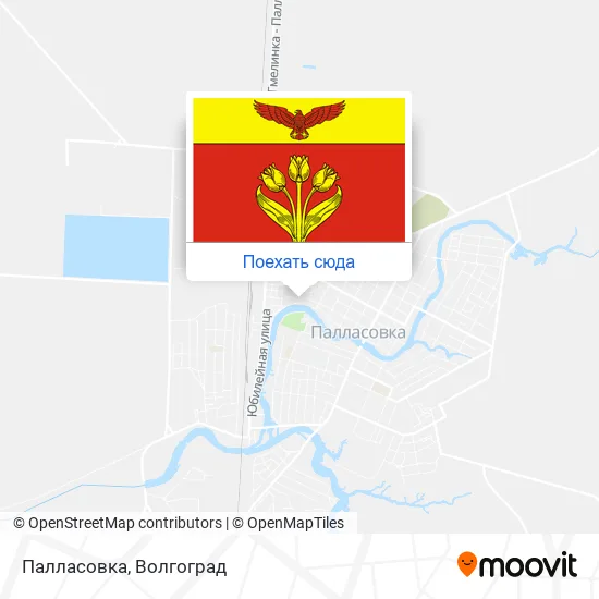 Карта Палласовка