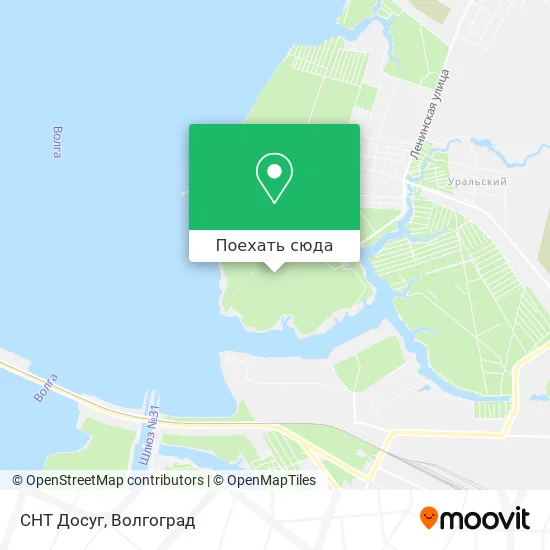 Карта СНТ Досуг