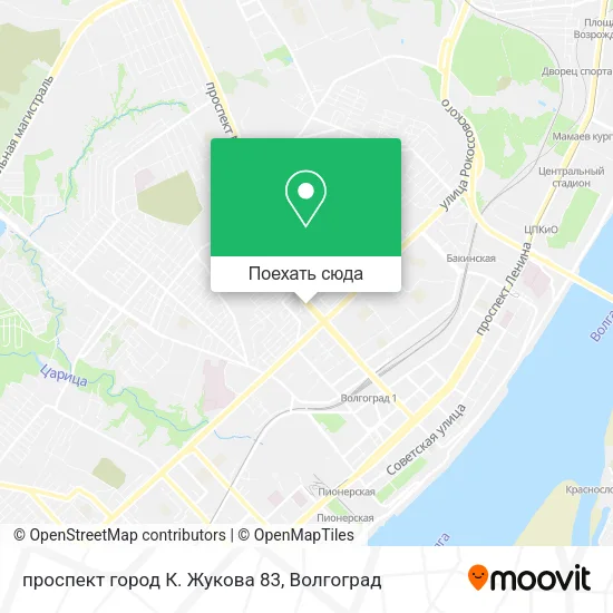 Карта проспект город К. Жукова 83