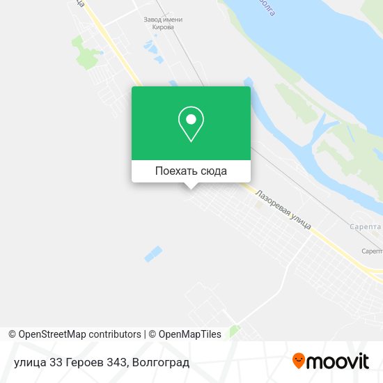 Карта улица 33 Героев 343