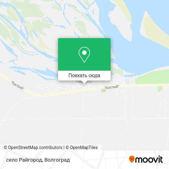 Карта село Райгород