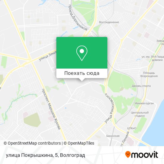 Карта улица Покрышкина, 5