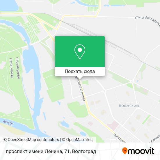 Карта проспект имени Ленина, 71
