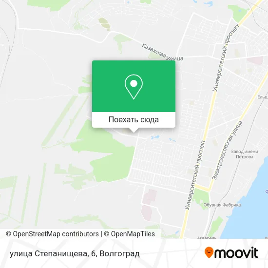 Карта улица Степанищева, 6