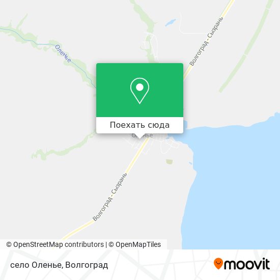 Карта село Оленье