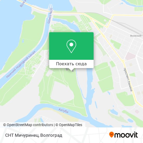 Карта СНТ Мичуринец