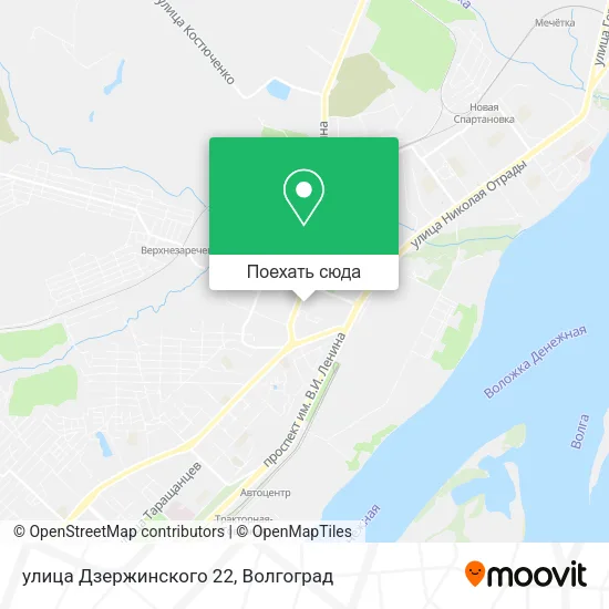 Карта улица Дзержинского 22